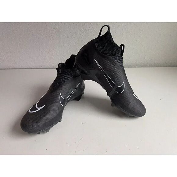 Men's  Sz 11.5 Nike Alpha Menace Elite 3 Black Football Cleats CT6648-010 NEW - Picture 5 of 14